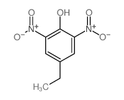 4-ethyl-2,6-dinitro-phenol structure