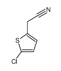 2-(5-chlorothiophen-2-yl)acetonitrile Structure