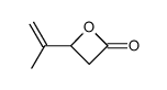 β-isopropenyl-β-propiolactone Structure