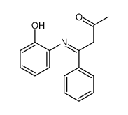 4-(2-hydroxyphenyl)imino-4-phenylbutan-2-one结构式