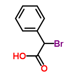2-Bromo-2-phenylacetic acid structure