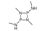 2-N,4-N,1,3-tetramethyl-1,3,2,4-diazadiphosphetidine-2,4-diamine Structure