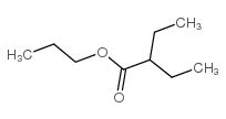 propyl 2-ethylbutanoate结构式