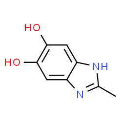 1H-Benzimidazole-5,6-diol,2-methyl-(9CI)结构式