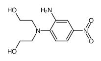 2,2'-((2-amino-4-nitrophenyl)azanediyl)bis(ethan-1-ol)结构式