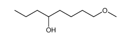 1-methoxyoctan-5-ol Structure