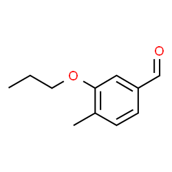 4-Methyl-3-propoxybenzaldehyde结构式