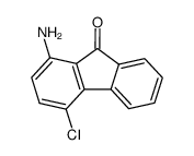 4-Chlor-1-amino-fluorenon-(9)结构式