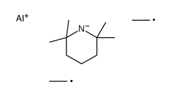 Diethyl(2,2,6,6-tetramethyl-1-piperidinyl)aluminum Structure