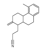 1-methyl-13,17-seco-oestra-1,3,5(10),13(18)-tetraen-17-carbonitrile Structure