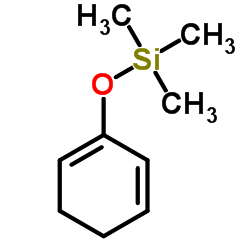 (1,5-Cyclohexadien-1-yloxy)(trimethyl)silane structure