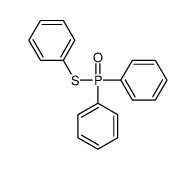 [phenyl(phenylsulfanyl)phosphoryl]benzene Structure