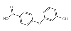 4-(3-Hydroxyphenoxy)benzoic Acid structure