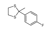 2-(4-fluorophenyl)-2-methyl-1,3-dithiolane Structure