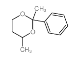 1,3-Dioxane,2,4-dimethyl-2-phenyl- Structure