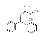 Ethanimidamide,N'-(diphenylmethyl)-N,N-dimethyl-结构式