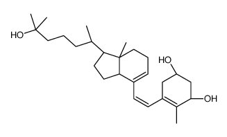 1,25-dihydroxy-previtamin D(3) structure