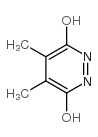 4,5-Dimethylpyridazine-3,6-diol Structure