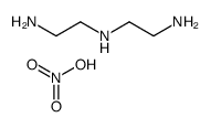 N'-(2-aminoethyl)ethane-1,2-diamine,nitric acid结构式