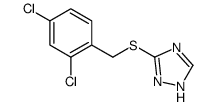 5-[(2,4-dichlorophenyl)methylsulfanyl]-1H-1,2,4-triazole Structure
