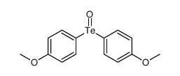 Oxobis(4-methoxyphenyl) tellurium(IV) structure