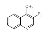 3-溴-4-甲基喹啉结构式