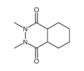 (4aR,8aR)-2,3-dimethyl-4a,5,6,7,8,8a-hexahydrophthalazine-1,4-dione Structure