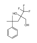 4-methyl-4-phenyl-2-(trifluoromethyl)pentane-1,2-diol Structure