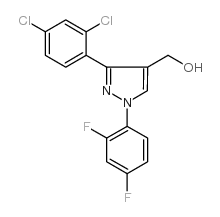 (3-(2,4-dichlorophenyl)-1-(2,4-difluorophenyl)-1h-pyrazol-4-yl)methanol picture