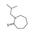 1-(2-methylpropyl)azepane-2-thione结构式