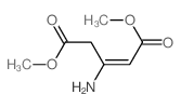 dimethyl 3-aminopent-2-enedioate structure