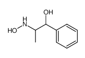 2-hydroxyamino-1-phenyl-propan-1-ol Structure