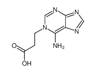 1-(2-carboxyethyl)adenine结构式