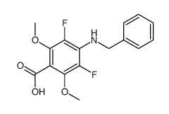 4-(Benzylamino)-3,5-difluoro-2,6-dimethoxybenzoic acid picture