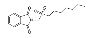 N-(heptane-1-sulfonylmethyl)-phthalimide结构式