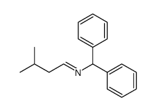 Benzhydryl-[3-methyl-but-(E)-ylidene]-amine Structure