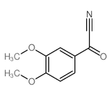 2-(3,4-dimethoxyphenyl)-2-oxo-acetonitrile Structure