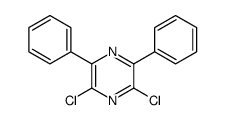 2,6-dichloro-3,5-diphenylpyrazine结构式