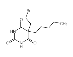 2,4,6(1H,3H,5H)-Pyrimidinetrione,5-(2-bromoethyl)-5-pentyl- picture