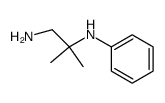 1,1-dimethyl-N1-phenyl-ethanediyldiamine Structure