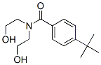 4-(1,1-Dimethylethyl)-N,N-bis(2-hydroxyethyl)benzamide structure