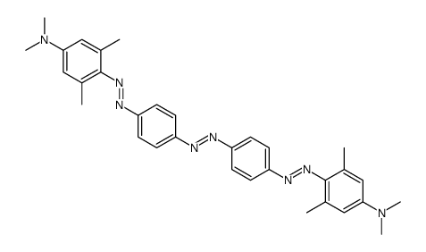 4,4'-[Azobis(4,1-phenyleneazo)]bis[N,N,3,5-tetramethylbenzenamine] Structure