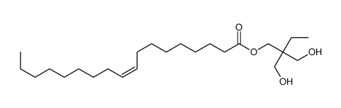 2,2-Bis(hydroxymethyl)butyl (9Z)-9-octadecenoate结构式