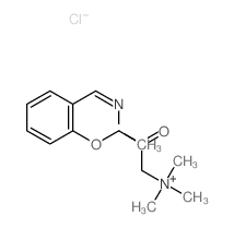 [(2-ethoxyphenyl)methylideneamino]carbamoylmethyl-trimethyl-azanium structure