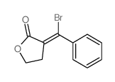 3-(bromo-phenyl-methylidene)oxolan-2-one结构式