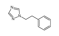 1-(2-phenylethyl)-1,2,4-triazole结构式