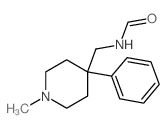 Formamide,N-[(1-methyl-4-phenyl-4-piperidinyl)methyl]- structure