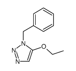 1H-1,2,3-Triazole,5-ethoxy-1-(phenylmethyl)-(9CI)结构式