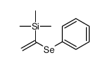 trimethyl(1-phenylselanylethenyl)silane Structure