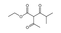 ethyl 3-oxo-2-acetyl-4-Methylpentanoate Structure
